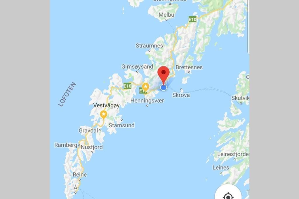 Nydelig Hytte I Kabelvag Lofoten Экстерьер фото